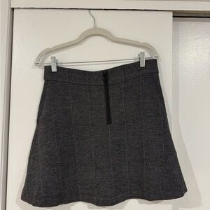 David Lerner Charcoal Mini Skirt